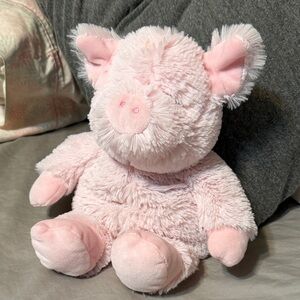 Warm Pink Plush Pig Stuffed Animal
